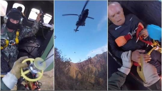 Tropojë/ E pickoi nepërka, Forca Ajrore i vijnë në ndihmë qytetarit nga Kosova (VIDEO)
