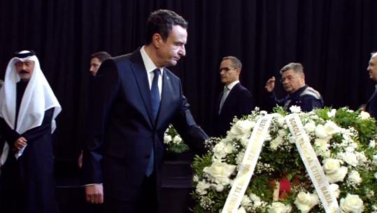 Homazhet për Fatos Nanon, merr pjesë edhe Albin Kurti