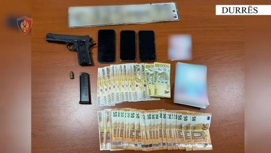 Durrës/ Me makinë të blinduar dhe të armatosur, 2 në pranga (EMRAT)