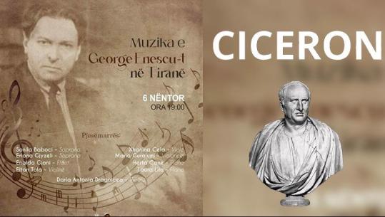 Aktivitetet kulturore/ 'Muzika e George Enescu-t', koncert te TKOB! ‘Rezonanca e fytyrës’ ekspozitë te Qendra Kulturore ‘Tulla’