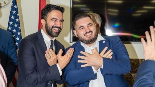 FOTOLAJM/ Politikani i momentit në SHBA, Mamdani bënte shqiponjën me duar gjatë fushatës