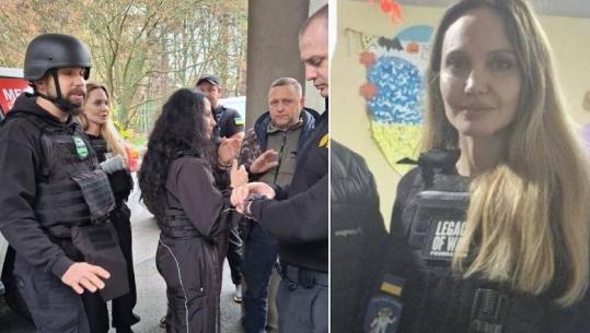 E rekrutuan për ushtar, Angelina Jolie liron truprojën i cili u arrestua me forcë nga ukrainasit