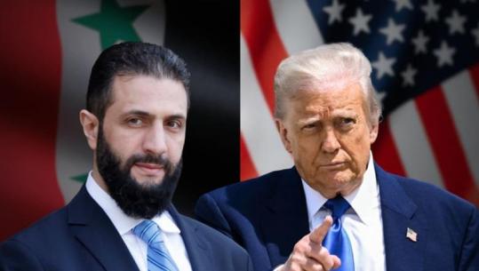 Presidenti sirian Al-Sharaa mbërrin në SHBA, takim me Trump të hënën