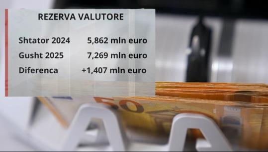 Forcimi i lekut, shton blerjet e euros në treg! Rezerva rekord të ri 7.2 mld euro, por goditet arka e shtetit, 100 mln euro më pak nga TVSH-ja