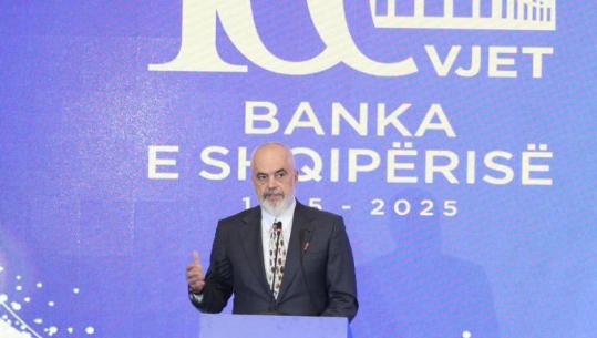  Konferenca për 100 vjetorin e Bankës së Shqipërisë, Rama: Institucion që na përfaqëson të gjithëve, të shohë me kurajo edhe ndaj risive