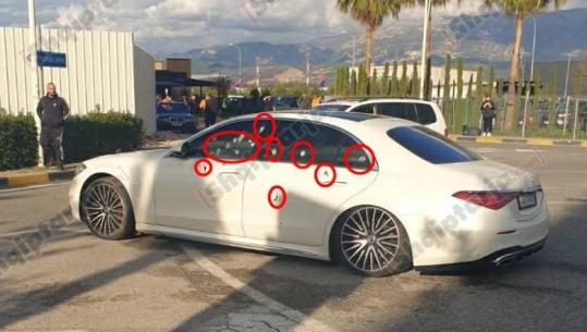Si ndodhi atentati pranë aeroportit të Rinasit! Autorët me ‘Toyota’ me targa greke qëlluan me breshëri plumbash drejt Benzit luksoz