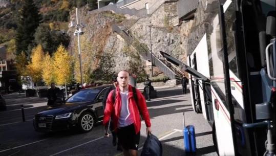 VIDEO/ Kombëtarja mbërrin në Andorra