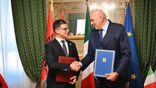 Vengu dhe homologu italian nënshkruajnë marrëveshjen në mbrojtje, ministri: Faqe e re në kapitullin e pasur të partneritetit tonë