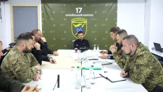 Ushtria u tërhoq nga disa pozicione, Zelensky vizitë në Zaporizhia