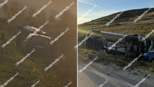Aksident në aksin Vlorë–Kotë, përplasen dy mjete, një person i plagosur dërgohet në spital