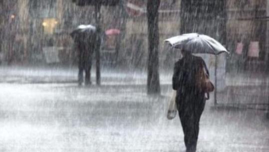 Reshje shiu në të gjithë territorin...parashikimi i motit për sot 