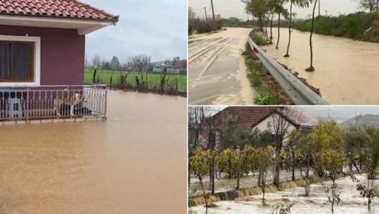 Moti i keq/ Përmbyten 90 banesa në Bashkinë Kurbin, tërhiqet uji nga 48 shtëpi në Durrës! 5 familje të evakuara