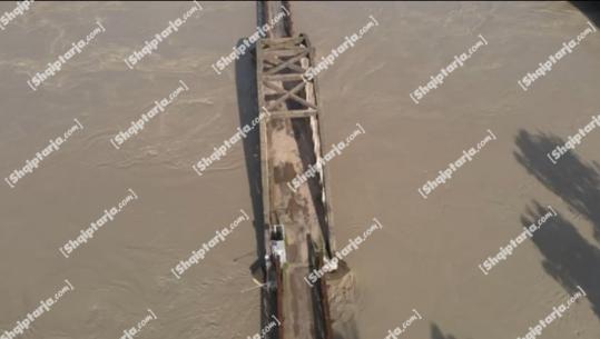 Moti i keq/ Lumi Vjosa del nga shtrati në Urën e Mifolit, pamjet me DRON