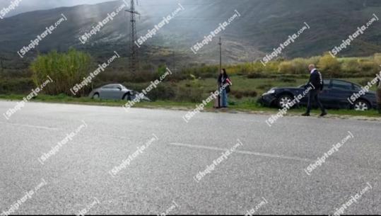 Aksident i dyfishtë në aksin Gjirokastër-Tepelenë, shkak dyshohet shpejtësia dhe lagështia në rrugë (VIDEO)