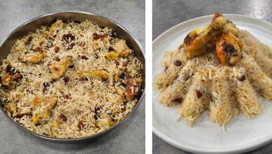 Pilaf me stafidhe dhe zoçka pule nga zonja Albana 