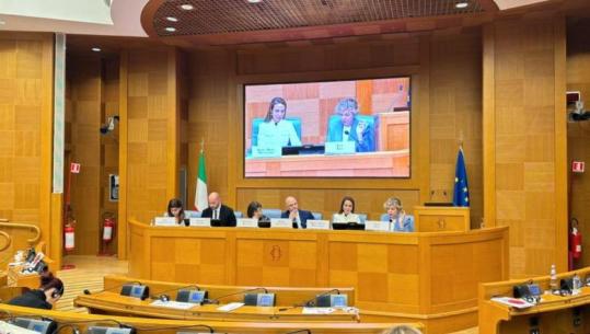 Romë, Konferenca e Nivelit të Lartë e OSBE, ministrja Sala: Femicidi, një emergjencë shëndetësore publike