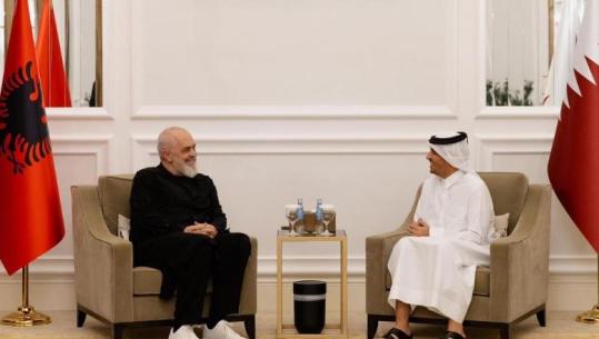Rama vizitë në Katar, takohet me homologun: Biseduam për thellimin e bashkëpunimit dhe projekte me rëndësi