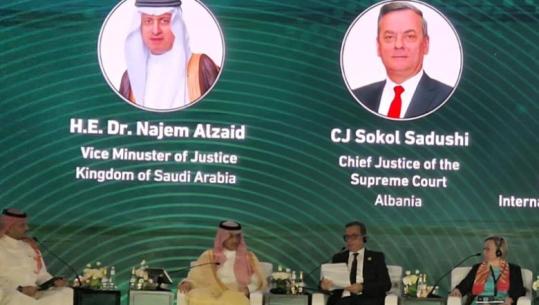 Kryetari i Gjykatës së Lartë, Sokol Sadushi në Arabinë Saudite: Transparenca, çelësi për drejtësi të besueshme