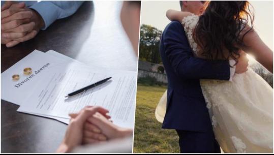 Tranzicioni i familjeve, INSTAT: Në 2024, 7.7% më pak martesa se viti paraardhës! Rriten divorcet