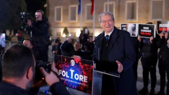 Berisha në protestën para Kryeministrisë: Rama e Balluku rritën koston e Unazës së Madhe në 450 mln euro