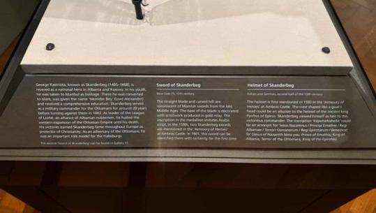 Muzeu i Vienës përditëson informacionin: Skënderbeu përcaktohet si udhëheqës shqiptar pas peticionit të Duleviç dhe Peçit