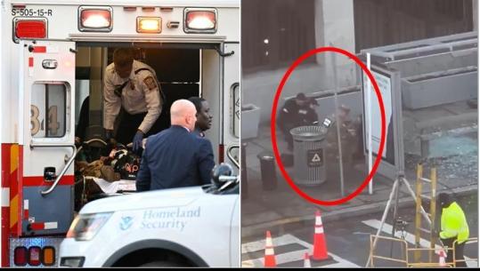 Uashington/ Të shtëna pranë Shtëpisë së Bardhë, qëllohen dy anëtarë të Gardës Kombëtare! Autori i dyshuar është ndaluar (VIDEO +FOTO)