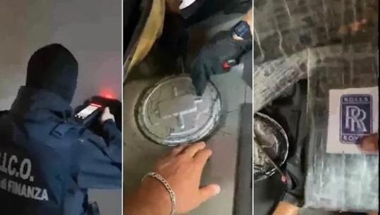 VIDEOLAJM/ Kokainë ‘Rolls Royce’, pamjet nga operacioni në Breshia ku u godit klani shqiptar