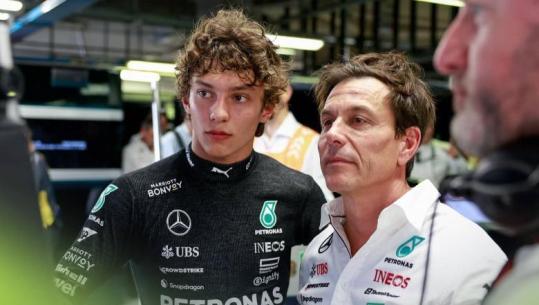 Mercedes i kënaqur me italianin Kimi Antonelli, Toto Wolff: Është ajo që prisja