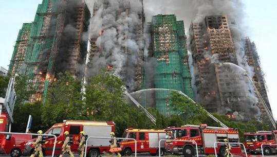 Shkon në 11 numri i të arrestuarve në Hong Kong për zjarrin në bllokun e pallateve, të paktën 128 persona humbën jetën
