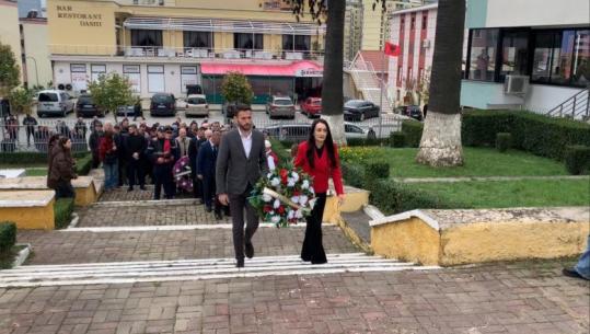 Lezha përkujton 81-vjetorin e Çlirimit, homazhe dhe kurora me lule në varrezat e Dëshmorëve të qytetit 