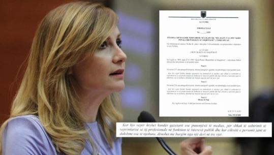 1 deri në 5 vjet burg për dhunuesit e gazetarëve, Tabaku propozon ndryshime në Kodin Penal: 3 vite edhe kërcënuesve 