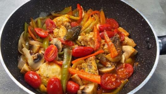 Pulë me birrë dhe speca nga zonja Albana