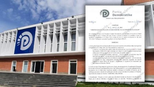 Frikë nga Salianji? PD nis fill pas lëvizjes së tij analizën e brendshme, Report Tv zbardh udhëzimin: Krahasim rezultati elektoral për çdo degë