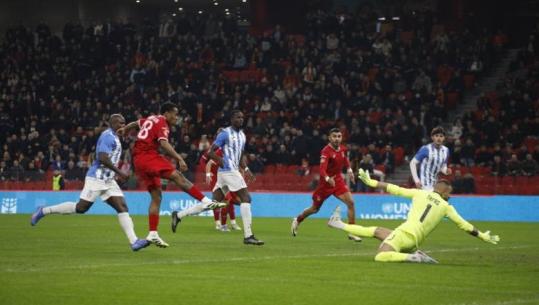 LIVE/ Vetëm 7 minuta lojë, të kuqtë zhbllokojnë derbin me Human! Tirana 0-1 Partizani në stadiumin 'Air Albania'