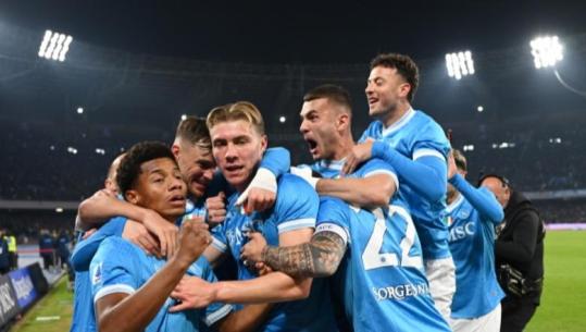 Napoli bën kampionin, fiton 2-1 kundër Juventusit me dopietën e Hojlund dhe merr kreun e Serie A