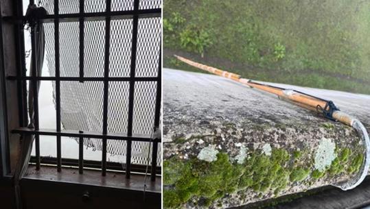 Hekura të prerë, çarçafë të lidhur për të zbritur dhe shkopa në seri për tu ngjitur në murin rrethues! Si Taulant Toma u arratis nga burgu në Itali (FOTO)