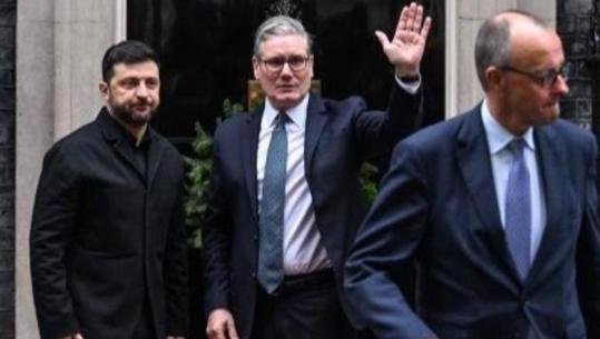 Përfundon takimi mes Zelensky, Starmer, Merz dhe Macron në Londër 