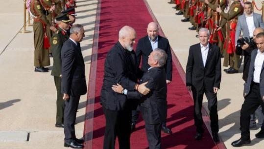 Edi Rama në Jordani: Mirënjohje Mbretit Abdullah II për mbështetjen në procesin e Aqabas