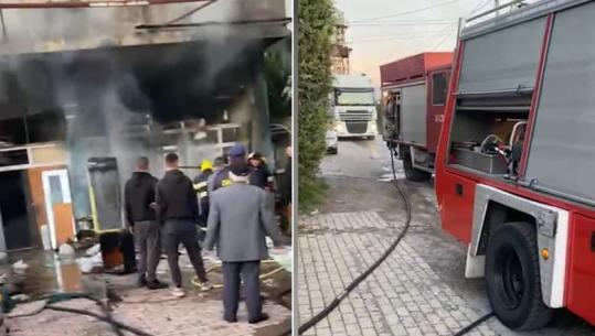 Elbasan/ Zjarr në katin e parë të një banese, nuk raportohen persona të lënduar