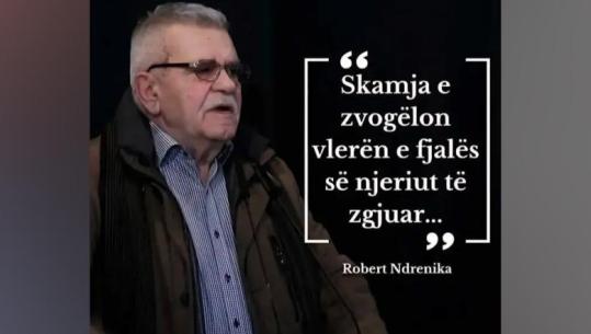 Adrian Thano: Ndrenika, i skamuri dhe fjala