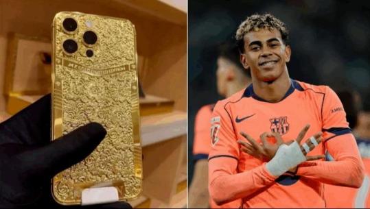 Barcelona merr një surprizë 'të artë' në prag festash, telefona të personalizuar për futbollistët