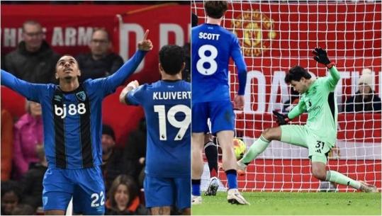 GOLAT/ Lammens shpëton Man. United nga humbja, barazim 'i çmendur' 4-4 kundër Bournemouth në 'Old Trafford'