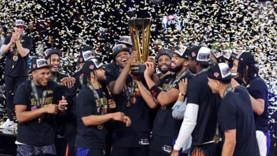 NBA Cup/ Knicks mposhtin Spurs në finale, Brunson shpallet MVP! Trofeu shkon në New York pas 52 vitesh