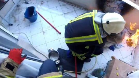 Vlorë/ Merr flakë bombula e gazit në lagjen Pavarësia, shuhet nga forcat zjarrfikëse, s'ka persona të lënduar 