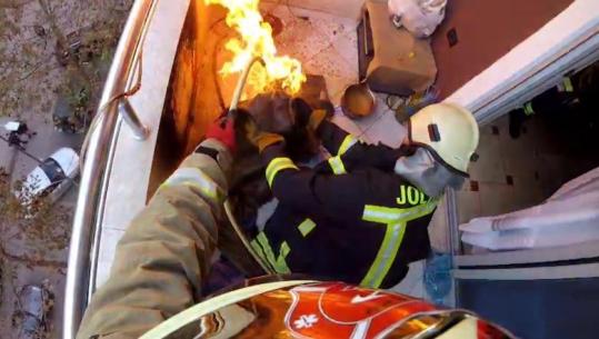 Vlorë/ Merr flakë bombula e gazit në lagjen Pavarësia, shuhet nga forcat zjarrfikëse, s'ka persona të lënduar 