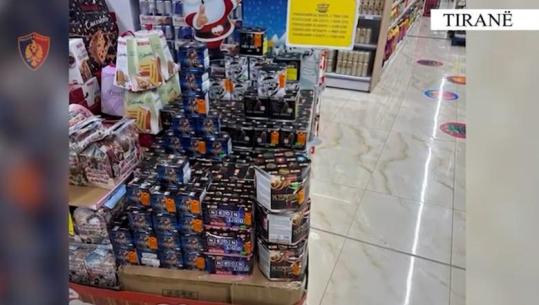 Tiranë/ Tregtonin lëndë piroteknike ilegalisht, arrestohen tre pronarë marketesh