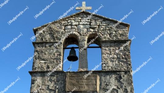 Sarandë/ Vidhet kambana e manastirit, monument kulture i ‘Shën Gjergjit’