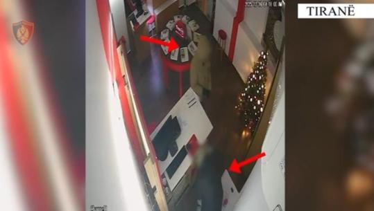 Vidhnin dyqanet në Tiranë, policia arreston 2 persona