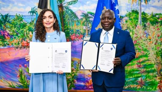 Bahamasi njeh zyrtarisht Kosovën, Vjosa Osmani ndan lajmin: Vendim historik!