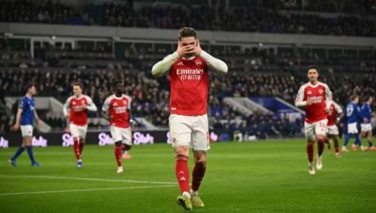 VIDEO/ Gyokeres nderon Arsenalin kundër Evertonit, 'Topçinjtë' kryesojnë renditjen